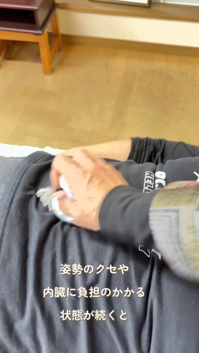 「腰がつらい…」