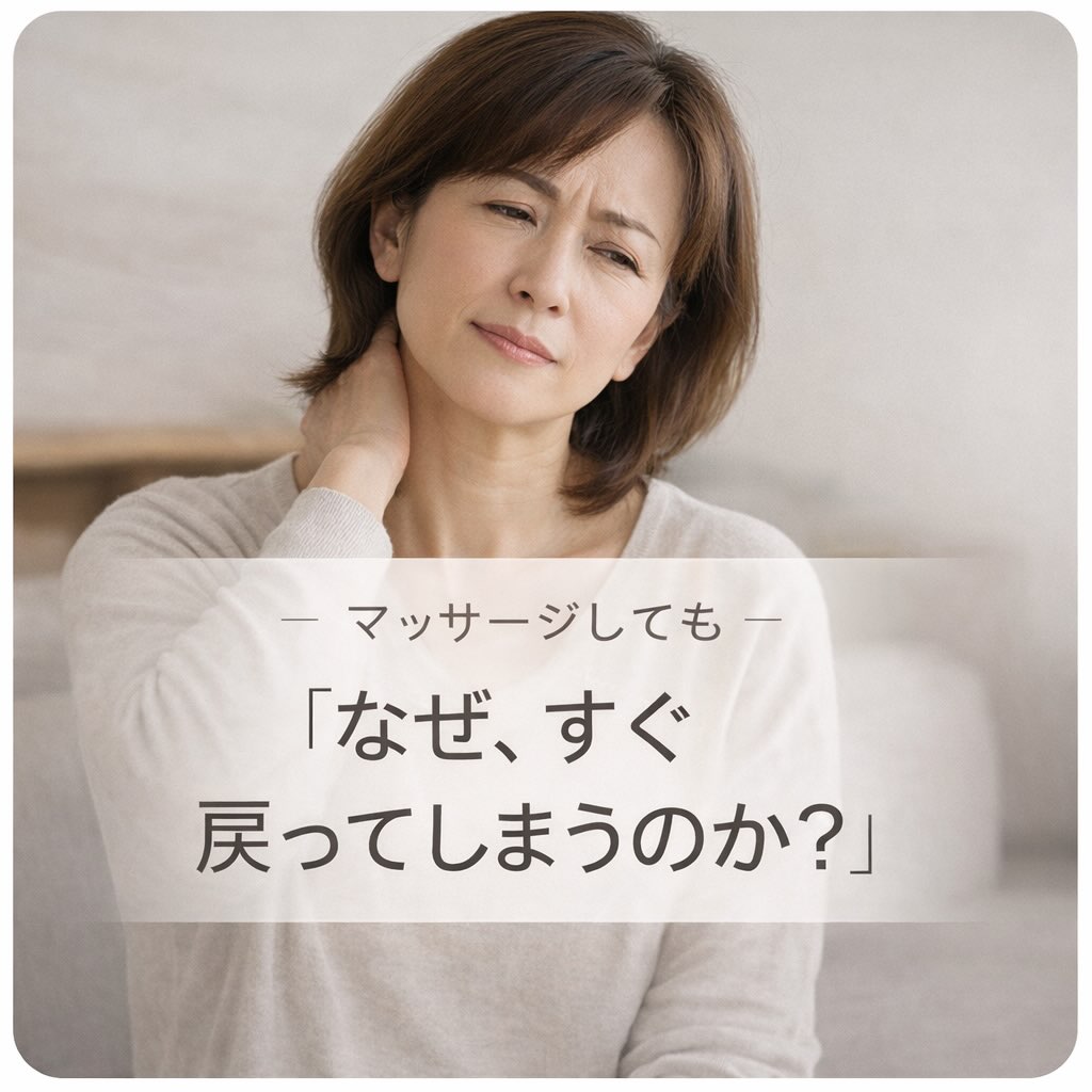 マッサージに通っても